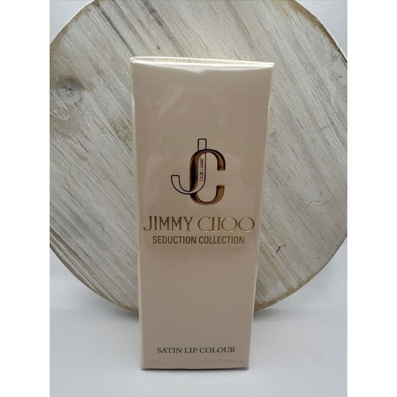 JIMMY CHOO Seduction SATIN Lip Colour Lipstick~Red Carpet 001~NIB Discontinued - Picture 4 of 11